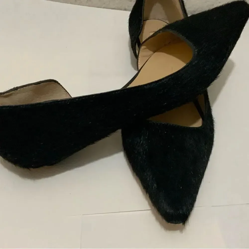Antonio Melani x Elizabeth Damrich Gigi Pointed Toe D'orsay Dress Flats 6.5 calf